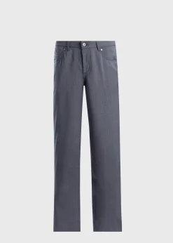 Wool Five-Pocket Trouser