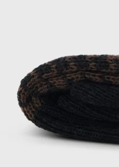 Wool Micro Houndstooth Sock