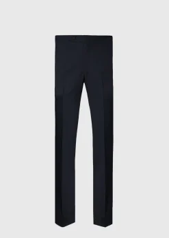 Wool Tuxedo with Satin Notch Lapel