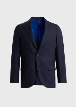 Wool Windowpane Suit