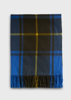 Woven Cashmere Plaid Scarf