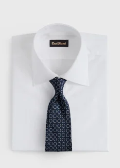 Woven Silk Circles Tie