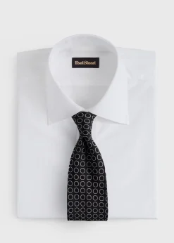 Woven Silk Circles Tie