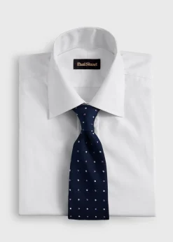 Woven Silk Dot Tie