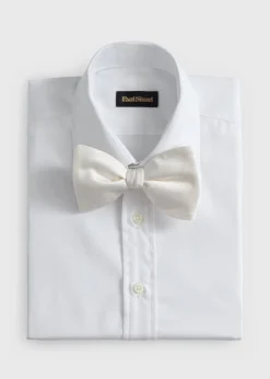 Woven Silk Grosgrain Bow Tie