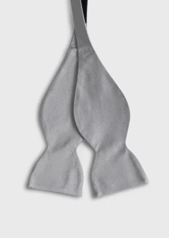Woven Silk Grosgrain Bow Tie