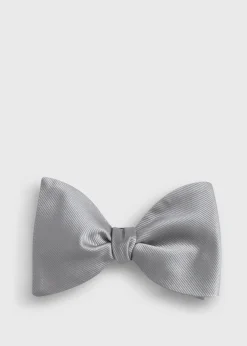 Woven Silk Grosgrain Bow Tie