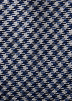Woven Silk Houndstooth Tie