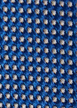 Woven Silk Micro Dot Tie