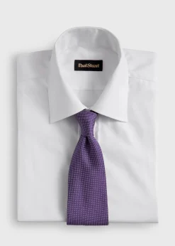 Woven Silk Micro Dot Tie