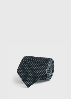 Woven Silk Micro Jacquard Tie