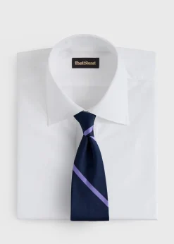 Woven Silk Regimental Stripe Tie